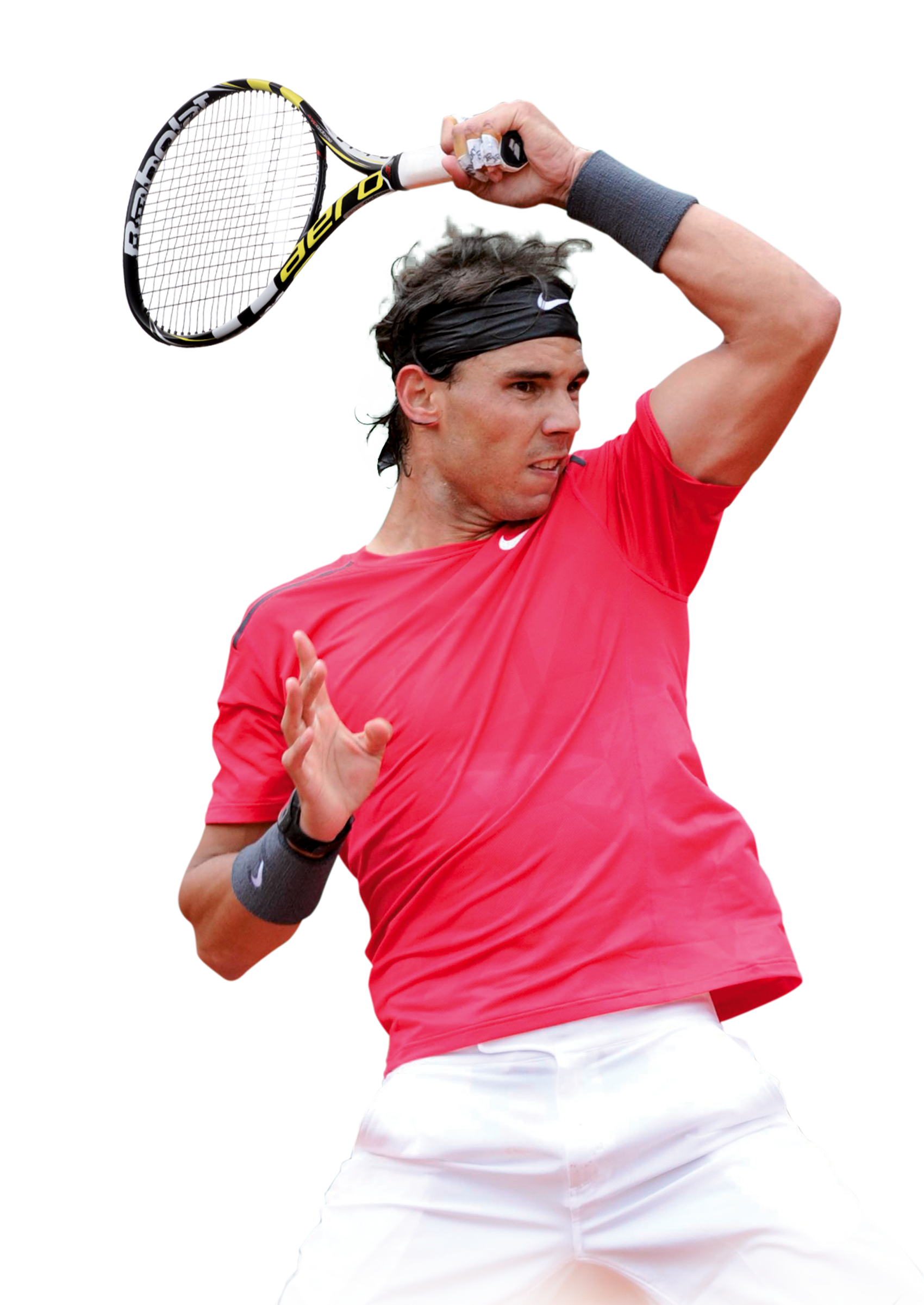 Теннисный игрок. Ракетки Rafa Nadal.
